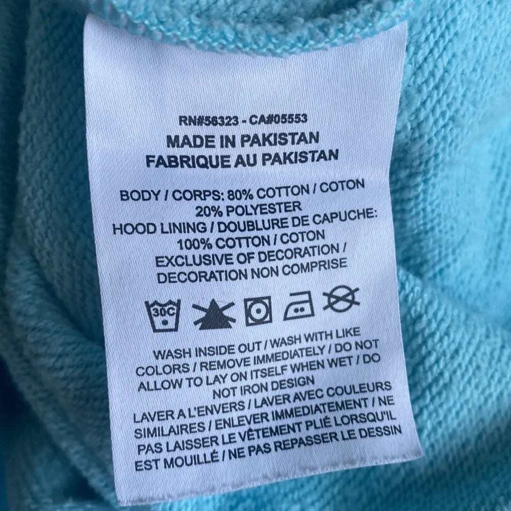Nike aqua blue hoodie sweatshirt medium